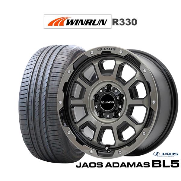 サマータイヤ ホイール4本セット JAOS ジャオス アダマス BL5 WINRUN ウインラン R...