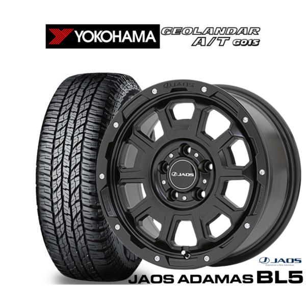 オフロードタイヤ ホイール4本セット JAOS ジャオス アダマス BL5 ヨコハマ GEOLAND...