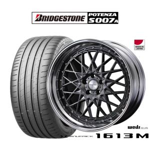 サマータイヤ ホイール4本セット ウェッズ マーベリック 1613M ブリヂストン POTENZA ポテンザ S007A 255/30R21
