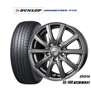 サマータイヤ ホイール4本セット BADX D,O,S(DOS) SE-10R plus ダンロップ グラントレック PT5 225/70R16｜carport-maluzen