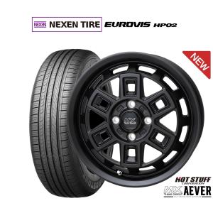 サマータイヤ ホイール4本セット ホットスタッフ マッドクロス アイヴァー  NEXEN ネクセン ロードストーン ユーロビズ HP02 155/65R14