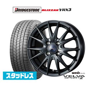 スタッドレスタイヤ ホイール4本セット ウェッズ ヴェルヴァ SPORT2 (スポルト2) ブリヂストン BLIZZAK ブリザック VRX3 185/60R15｜carport-maluzen