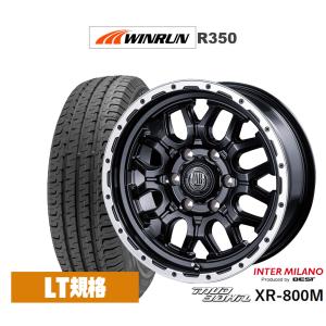 サマータイヤ ホイール4本セット インターミラノ マッドバーン XR-800M WINRUN ウインラン R350 (LT用) 215/65R16｜carport-maluzen