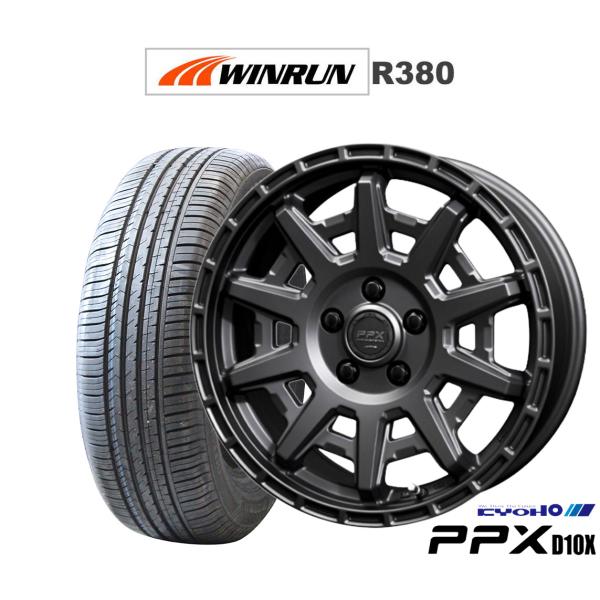 サマータイヤ ホイール4本セット KYOHO PPX D10X WINRUN ウインラン R380 ...