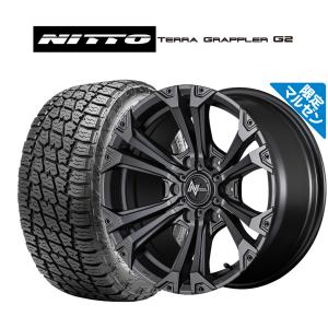 サマータイヤ ホイール4本セット MID ナイトロパワー ジャベリン Limited Edition(マルゼン限定品) NITTO TERRA GRAPPLER G2 275/65R18｜carport-maluzen