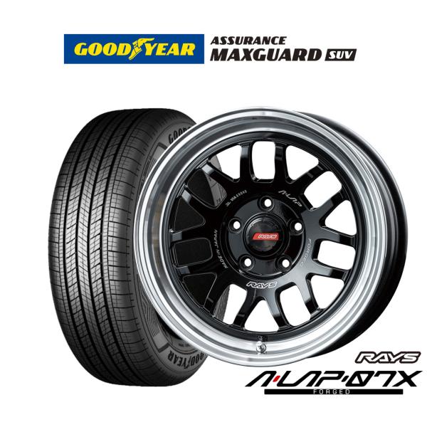 サマータイヤ ホイール4本セット レイズ A・LAP A・LAP-07X グッドイヤー ASSURA...