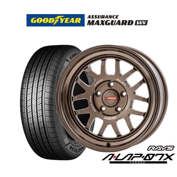サマータイヤ ホイール4本セット レイズ A・LAP A・LAP-07X グッドイヤー ASSURA...