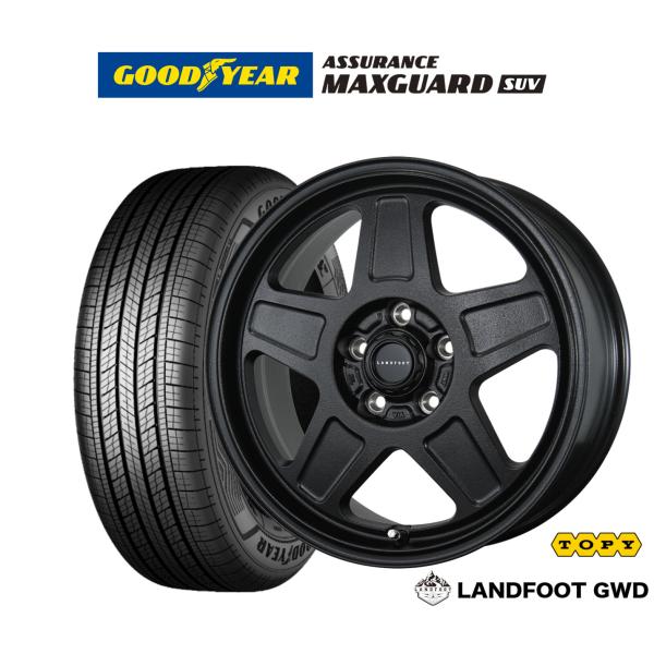 サマータイヤ ホイール4本セット トピー ランドフット GWD グッドイヤー ASSURANCE ア...