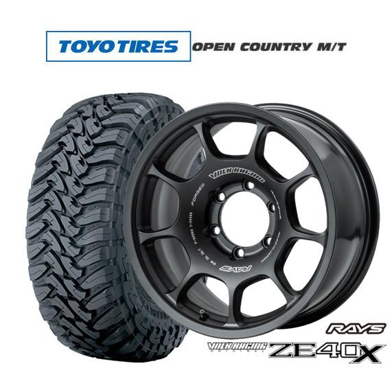 オフロードタイヤ ホイール4本セット レイズ ボルクレーシング ZE40X トーヨータイヤ OPEN...