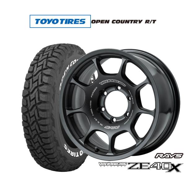 オフロードタイヤ ホイール4本セット レイズ ボルクレーシング ZE40X トーヨータイヤ OPEN...