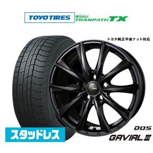 スタッドレスタイヤ4セット　DUNLOP ダンロップ　GAVIAL ホイール付 carport-maluzen_set-12894224