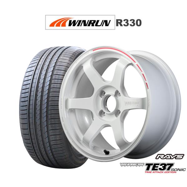 サマータイヤ ホイール4本セット レイズ ボルクレーシング TE37 SONIC(ソニック) TIM...