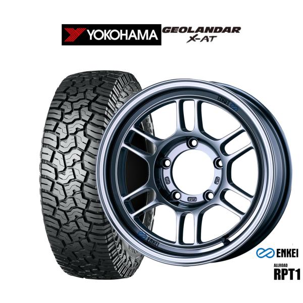オフロードタイヤ ホイール4本セット エンケイ RPT1 For JIMNY ヨコハマ GEOLAN...