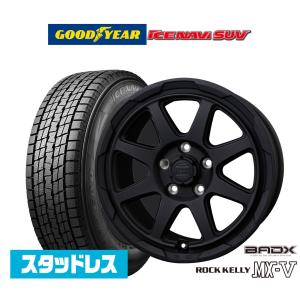 2025年製】スタッドレスタイヤ ホイール4本セット BADX ロックケリー