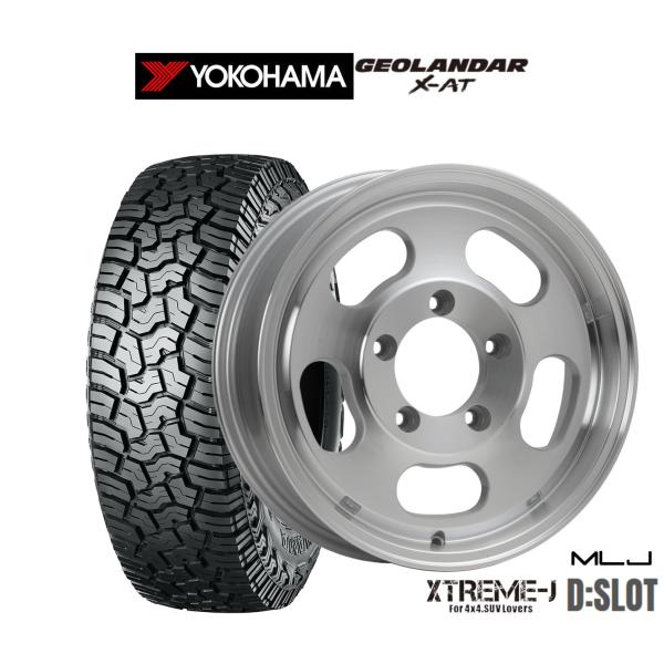 オフロードタイヤ ホイール4本セット MLJ エクストリーム D:SLOT ヨコハマ GEOLAND...
