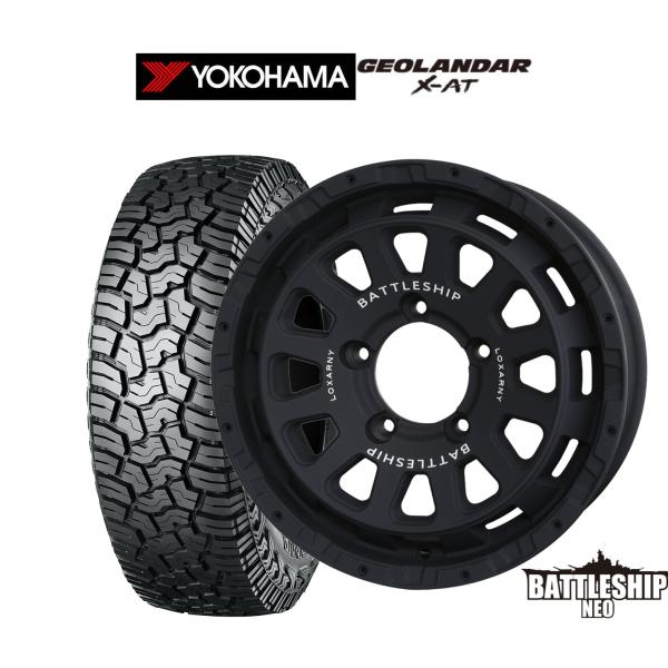 サマータイヤ ホイール4本セット BADX ロクサーニ バトルシップ NEO(ネオ)(ジムニー) ヨ...