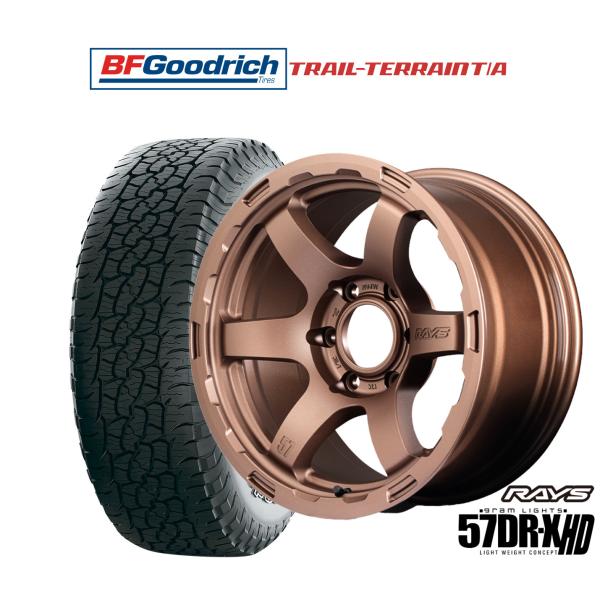 サマータイヤ ホイール4本セット レイズ グラムライツ 57 DR-X HD BFグッドリッチ トレ...