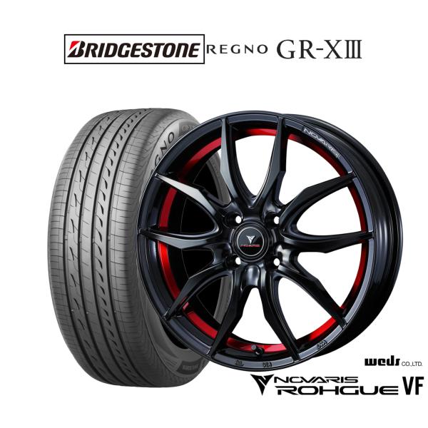 サマータイヤ ホイール4本セット ウェッズ ノヴァリス ローグ VF ブリヂストン REGNO レグ...