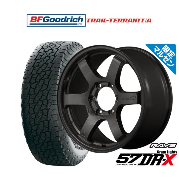 サマータイヤ ホイール4本セット レイズ グラムライツ 57 DR-X Limited Black(...