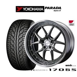 サマータイヤ ホイール4本セット ウェッズ マーベリック 1705S ヨコハマ PARADA パラダ Spec-X 235/55R20