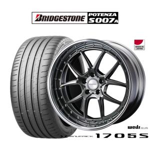 サマータイヤ ホイール4本セット ウェッズ マーベリック 1705S ブリヂストン POTENZA ポテンザ S007A 245/35R20