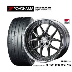 サマータイヤ ホイール4本セット ウェッズ マーベリック 1705S ヨコハマ ADVAN アドバン Sport (V107) 255/40R19