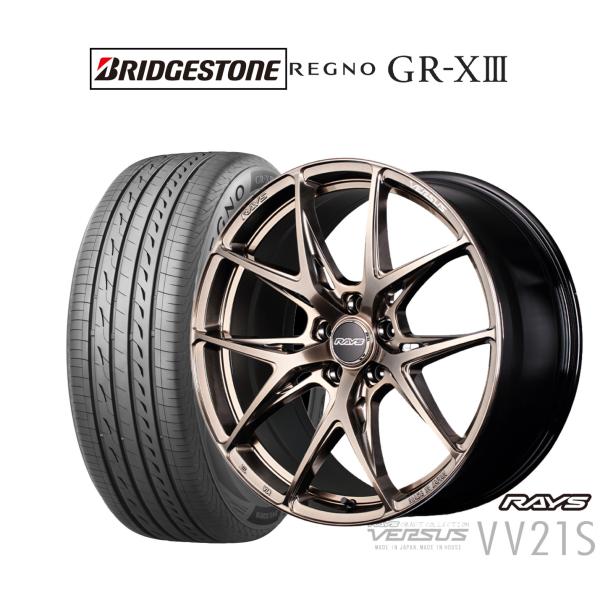 サマータイヤ ホイール4本セット レイズ ベルサス CRAFT COLLECTION VV21S(グ...