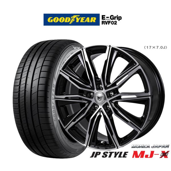 サマータイヤ ホイール4本セット モンツァ JP STYLE MJ-X グッドイヤー エフィシエント...