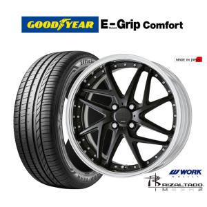サマータイヤ ホイール4本セット ワーク リザルタード メッシュ2 グッドイヤー エフィシエント グリップ コンフォート 165/50R16