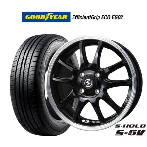サマータイヤ ホイール4本セット BADX エスホールド S-5V グッドイヤー