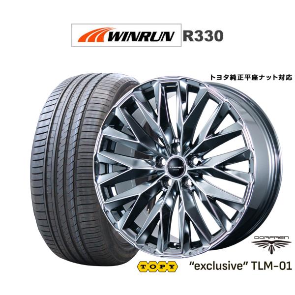 サマータイヤ ホイール4本セット トピー ドルフレン エクスクルーシブ TLM-01 WINRUN ...