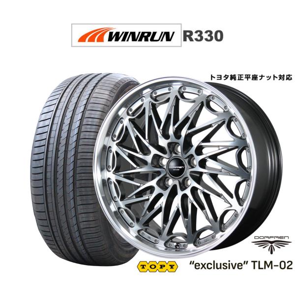 サマータイヤ ホイール4本セット トピー ドルフレン エクスクルーシブ TLM-02 WINRUN ...
