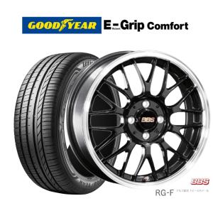 サマータイヤ ホイール4本セット BBS JAPAN RG-F グッドイヤー エフィシエント グリップ コンフォート 195/45R16