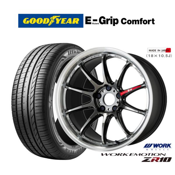 サマータイヤ ホイール4本セット ワーク エモーション ZR10 グッドイヤー エフィシエント グリ...