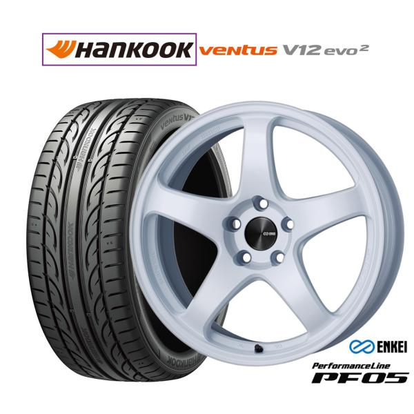 サマータイヤ ホイール4本セット エンケイ PF05 ハンコック VENTUS V12evo2 (K...