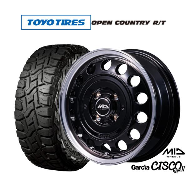 オフロードタイヤ ホイール4本セット MID ホイールズ ガルシア シスコ Type2 トーヨータイ...