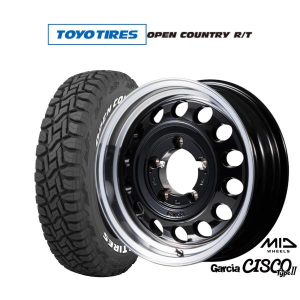 オフロードタイヤ ホイール4本セット MID ホイールズ ガルシア シスコ Type2 トーヨータイ...