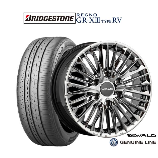 サマータイヤ ホイール4本セット WALD ヴァルド ジェニュインライン F-001 ブリヂストン ...