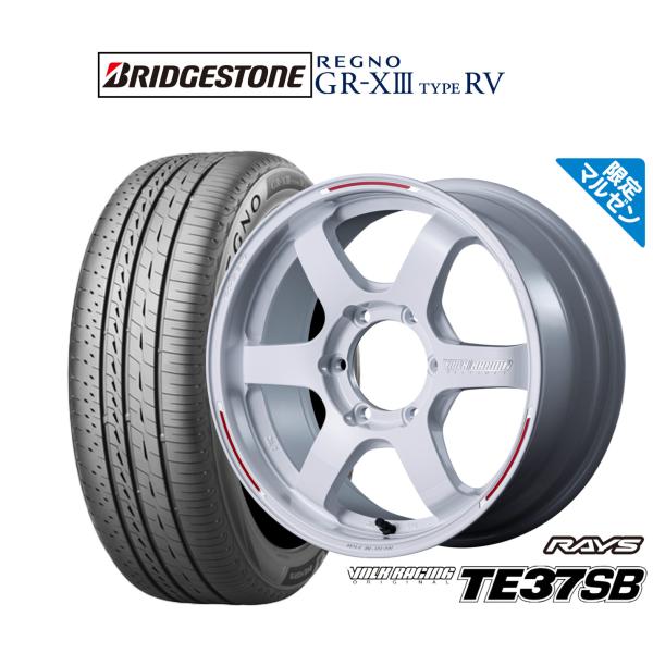 サマータイヤ ホイール4本セット レイズ ボルクレーシング TE37 SB REDOT EDITIO...