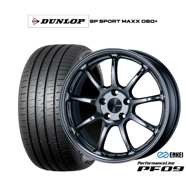 サマータイヤ ホイール4本セット エンケイ PF09 ダンロップ SP SPORT MAXX 060...