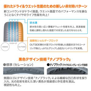 サマータイヤ ホイール4本セット ウェッズ マ...の詳細画像2