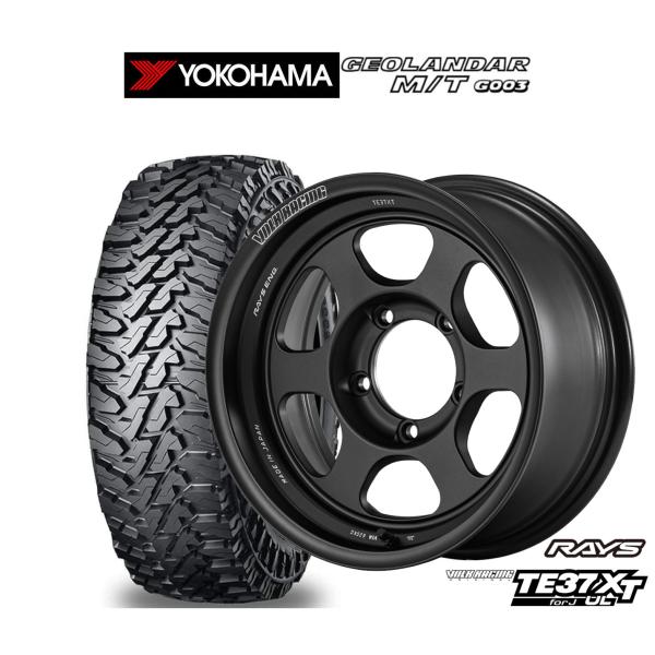 オフロードタイヤ ホイール4本セット レイズ ボルクレーシング TE37 XT for J UL ヨ...
