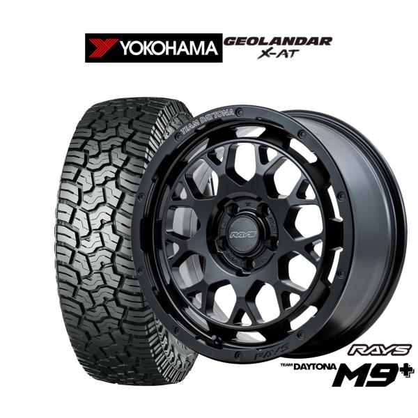 オフロードタイヤ ホイール4本セット レイズ チームデイトナ M9+ ヨコハマ GEOLANDAR ...