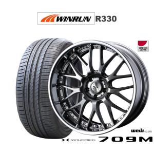 超綺麗！WEDS 709M+225/35R19 FK510 4本セット ウェッズ マーベリック 709M 18インチ - プリウス 50系 DAA-ZVW55