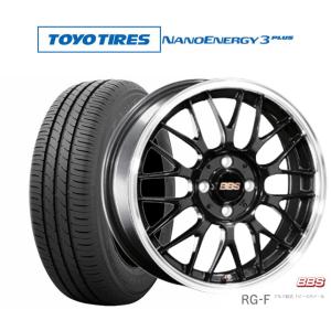 サマータイヤ ホイール4本セット BBS JAPAN RG-F トーヨータイヤ NANOENERGY ナノエナジー 3プラス 195/45R16
