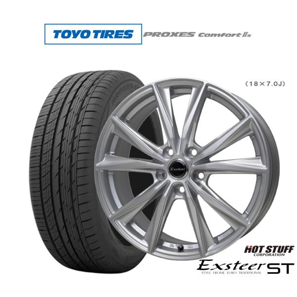 サマータイヤ ホイール4本セット ホットスタッフ エクスター ST トーヨータイヤ プロクセス PR...