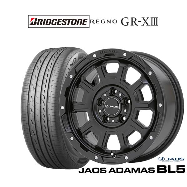 サマータイヤ ホイール4本セット JAOS ジャオス アダマス BL5 ブリヂストン REGNO レ...
