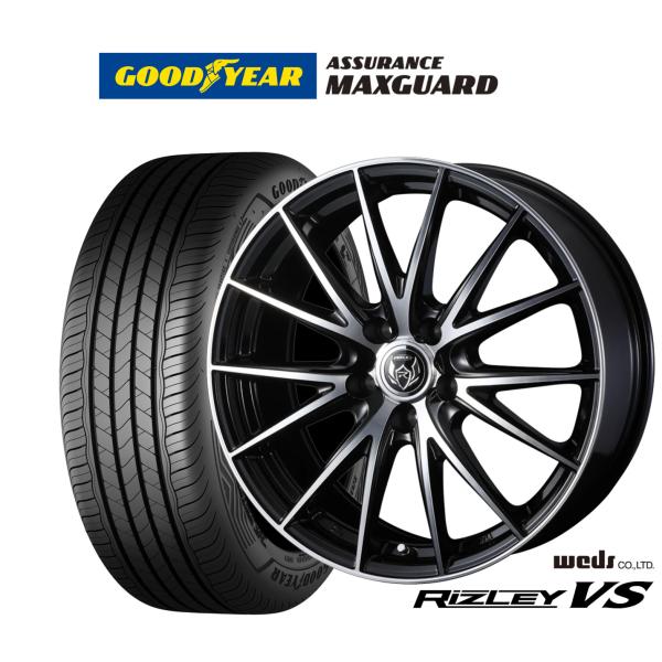 サマータイヤ ホイール4本セット ウェッズ ライツレー VS グッドイヤー ASSURANCE アシ...