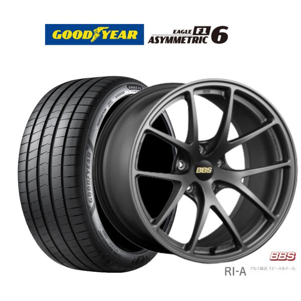 サマータイヤ ホイール4本セット BBS JAPAN RI-A グッドイヤー イーグル F1 アシメ...