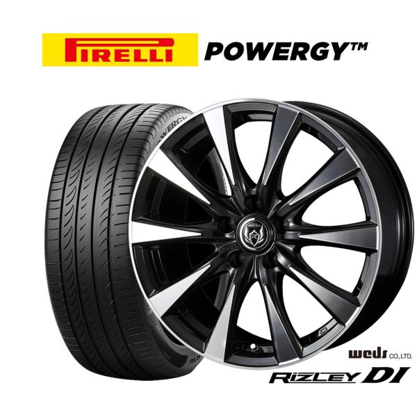 サマータイヤ ホイール4本セット ウェッズ ライツレー DI ピレリ POWERGY (パワジー) ...